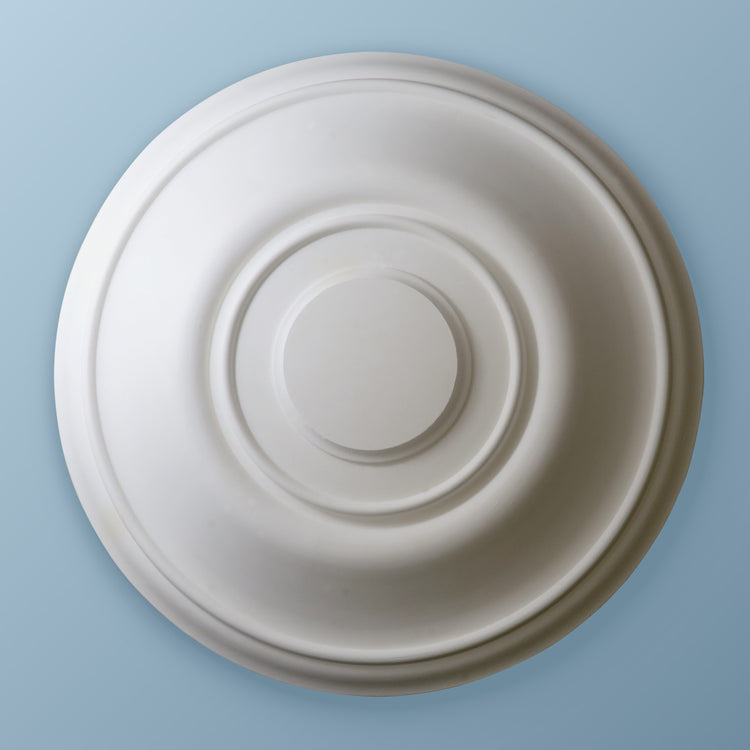 Plain Ceiling Rose - Small Darley - 450mm