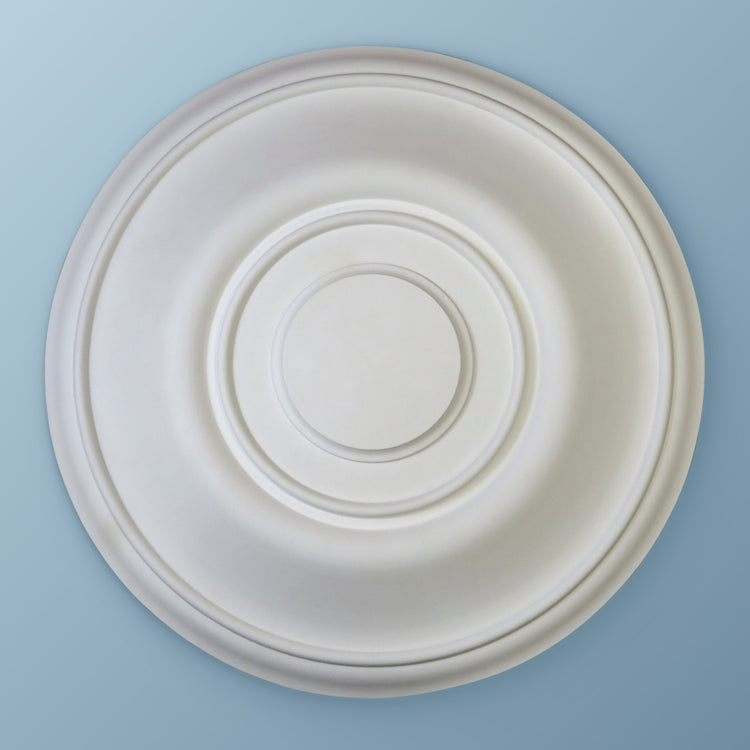 Plain Ceiling Rose - Small Darley - 450mm