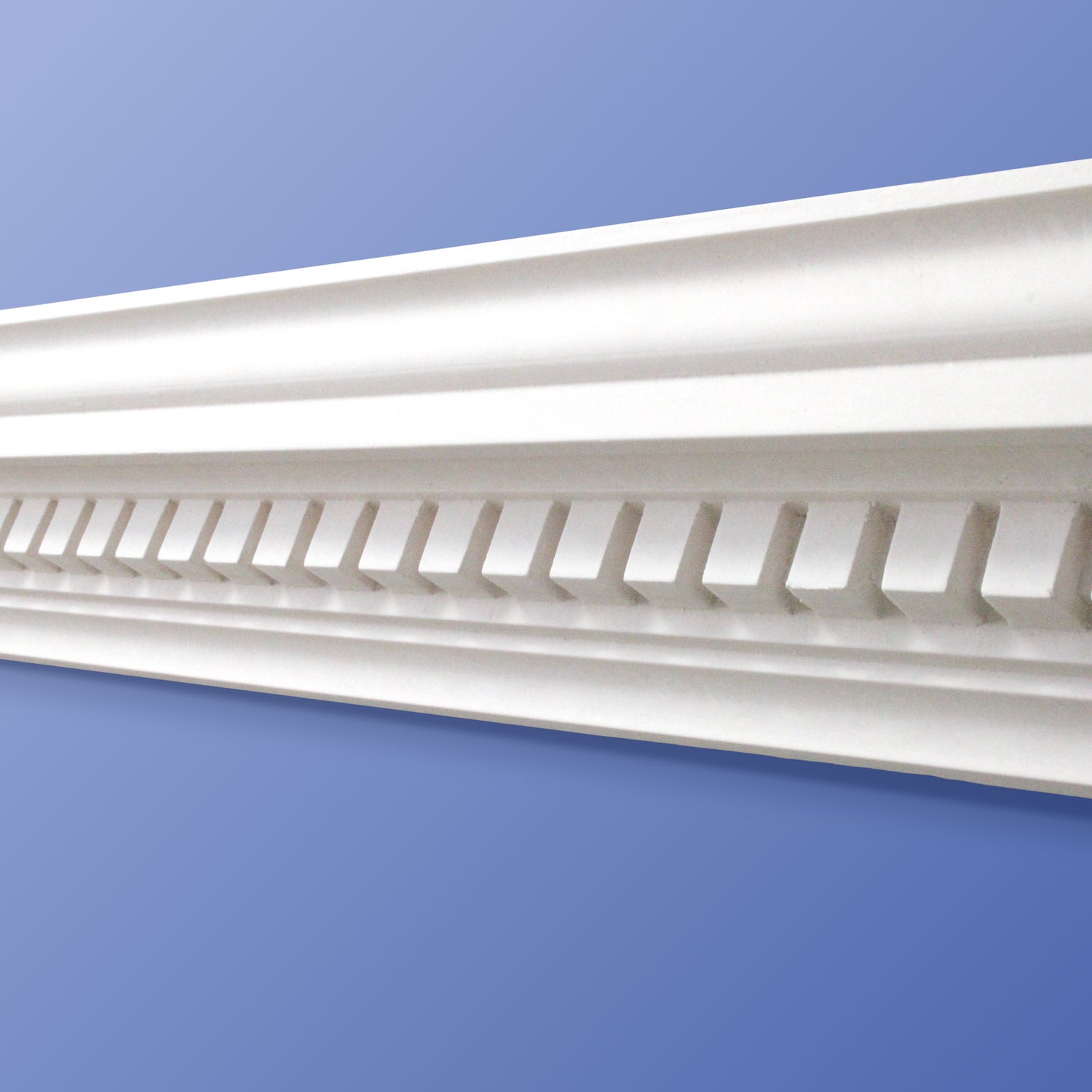 Small Dentil Plaster Cornice CC07